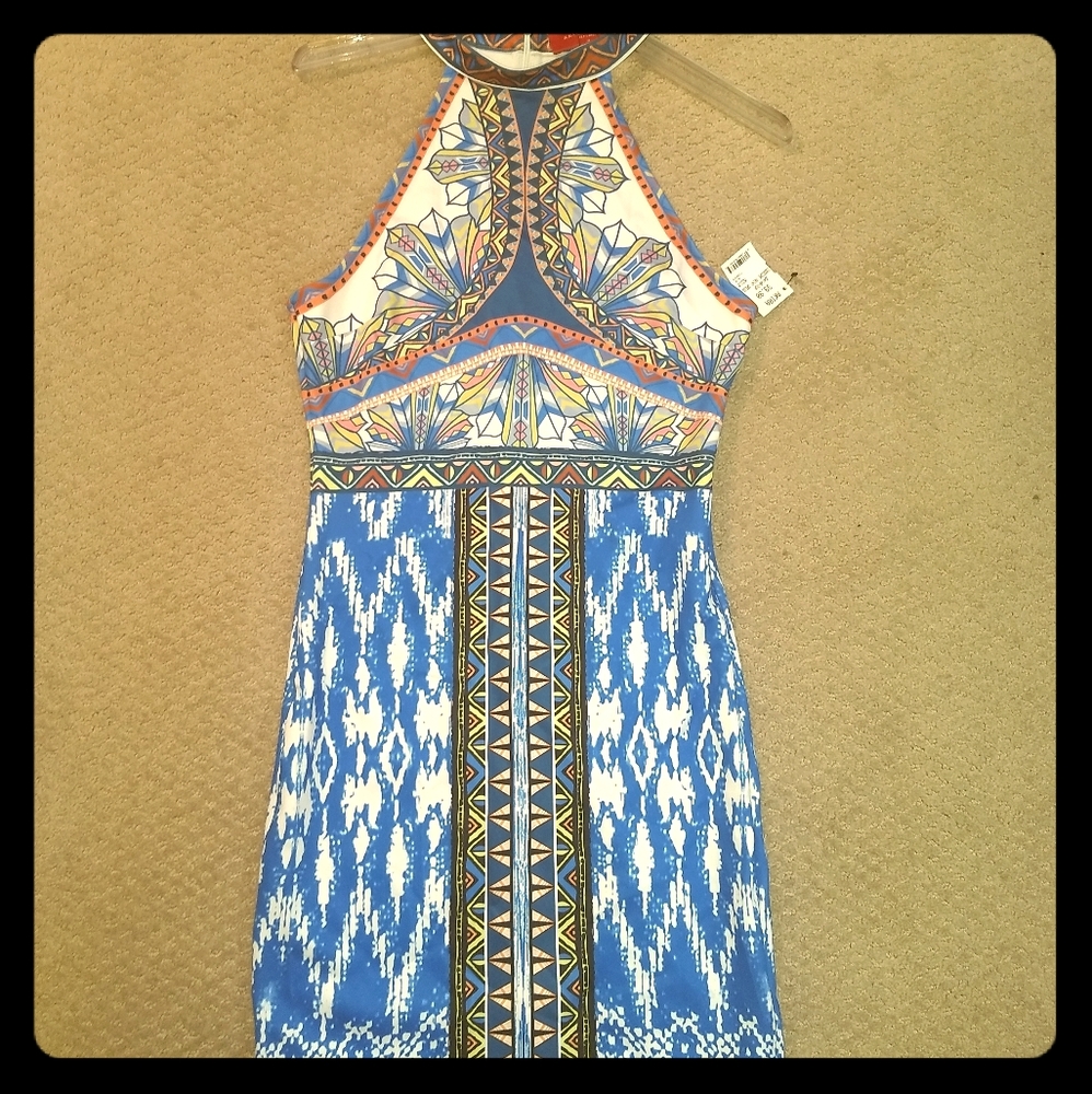 Art Nouveau Patterned Summer Dress